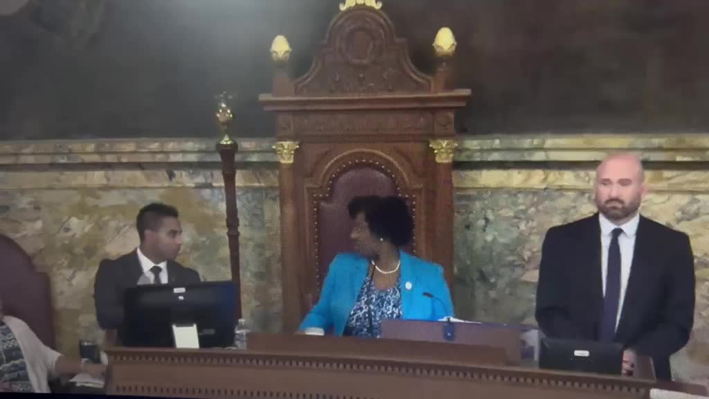 Inside the Pennsylvania House chamber on session day